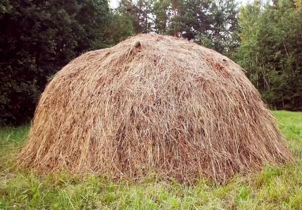 Haystack Fältet Landet — Stockfoto