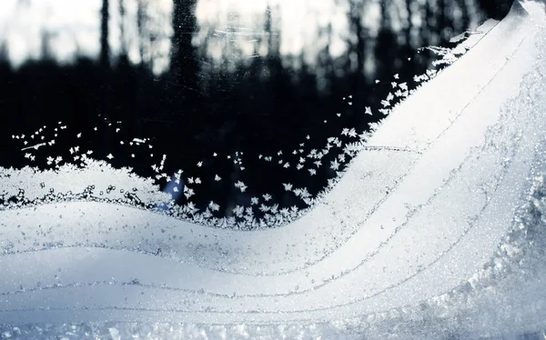 Снег Зимой — стоковое фото