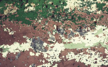 Eski bwall sıkıntılı yaşlılık örtüsü dokusu. Grunge doğal pejmürde boyalar arka planda.