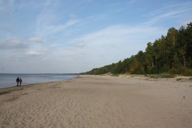 Letonya, Jurmala 'da deniz suyu yüzeyi