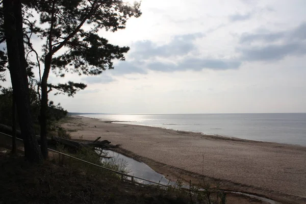 Seenlandschaft in Lettland. — Stockfoto