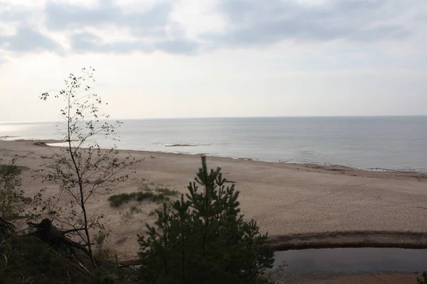 Seenlandschaft in Lettland. — Stockfoto