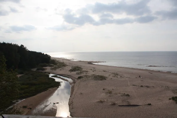 Letonya 'da deniz manzarası. — Stok fotoğraf