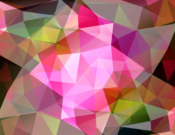 Contexte polygonal abstrait — Image vectorielle