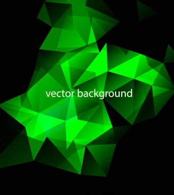 Soyut çokgen arkaplan