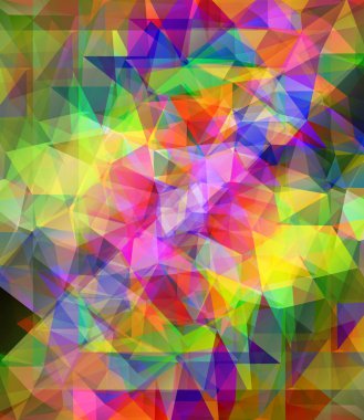 Soyut çokgen arkaplan