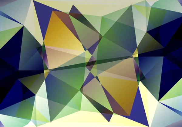 Latar belakang poligonal abstrak - Stok Vektor