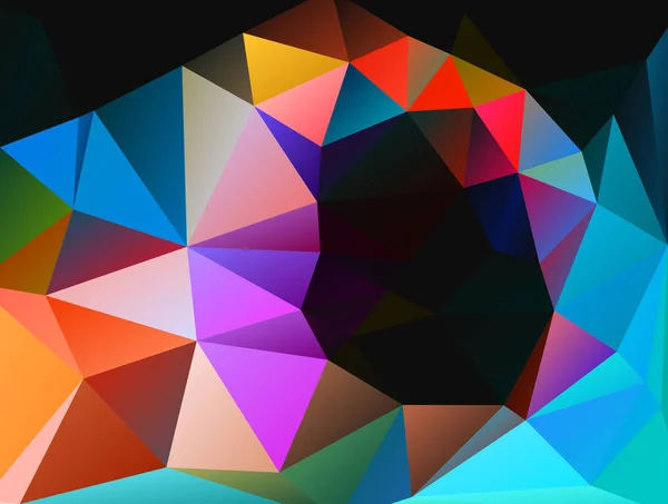 Abstrakt polygonal bakgrund — Stock vektor