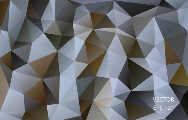 Abstrakter polygonaler Hintergrund — Stockvektor