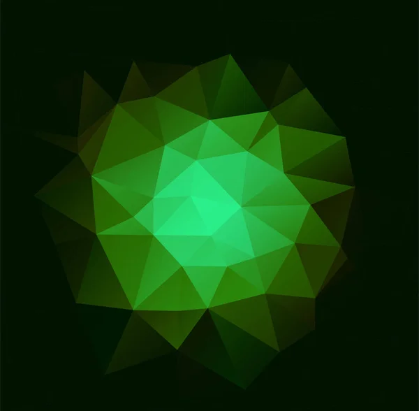 Abstraktní polygonální pozadí — Stockový vektor