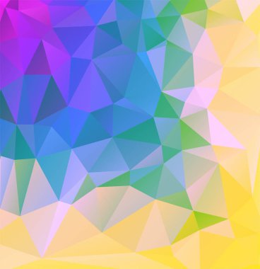 Soyut çokgen arkaplan