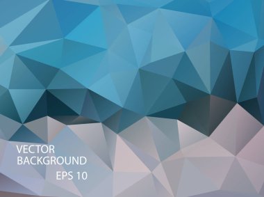 Soyut çokgen arkaplan