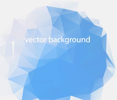 Soyut çokgen arkaplan