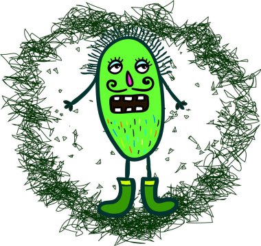 mikroplar seamless modeli.