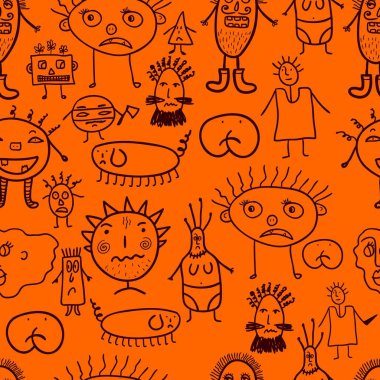 mikroplar seamless modeli.