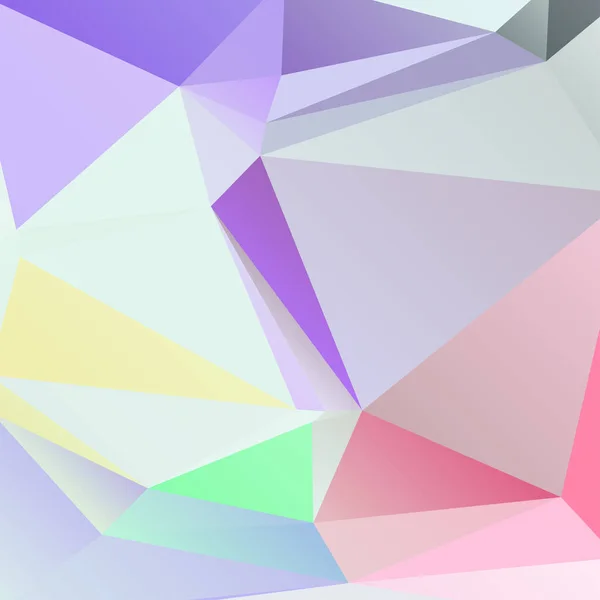 Abstrakter polygonaler Hintergrund — Stockvektor