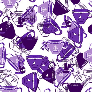 çay bardağı ile Seamless Modeli.