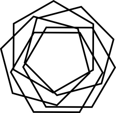 Süslü siyah mandala.