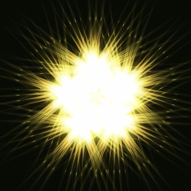 Mandala ile renkli kart.