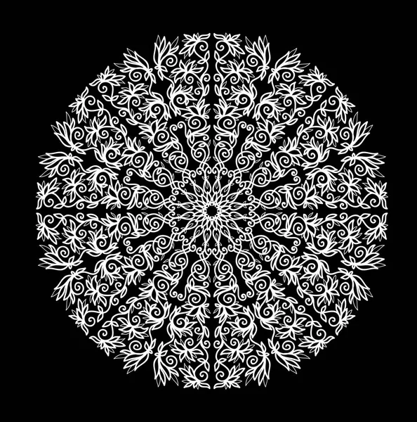 Abstrakta dekorativa mandala — Stock vektor