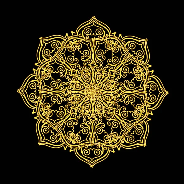 Soyut renkli mandala