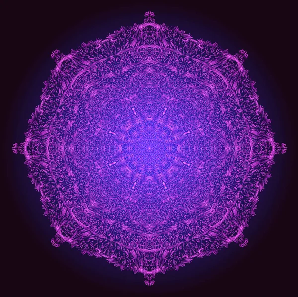 Mandala colorato astratto — Vettoriale Stock