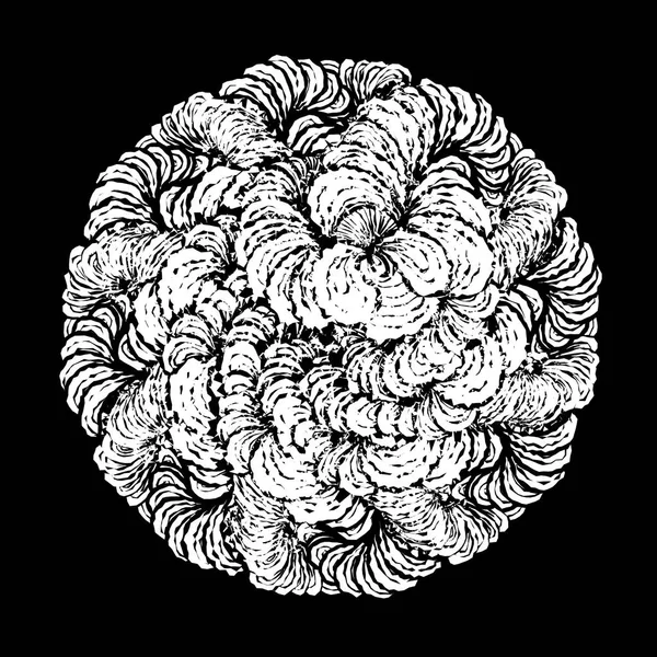 Mandala ornemental abstrait — Image vectorielle