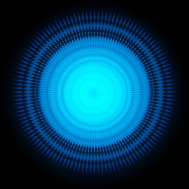 Soyut renkli mandala