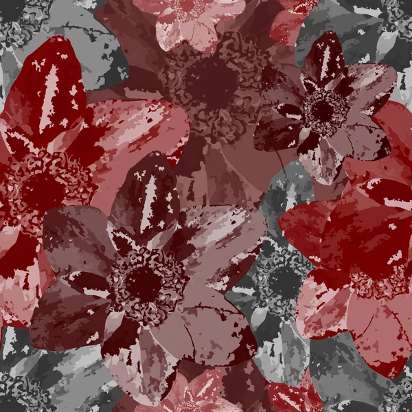 Квіткові безшовного фону — стоковий вектор