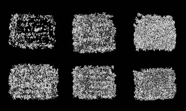 Soyut noktalı tasarım ögesi