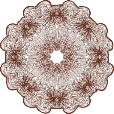 Renkli soyut mandala