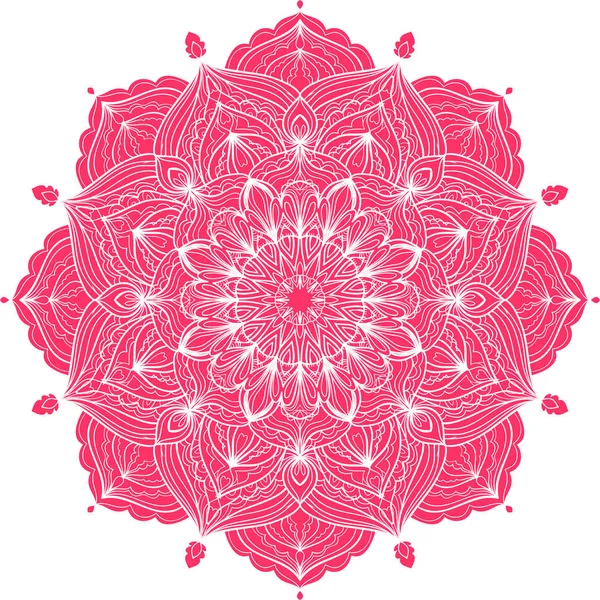 Mandala abstrato colorido — Vetor de Stock