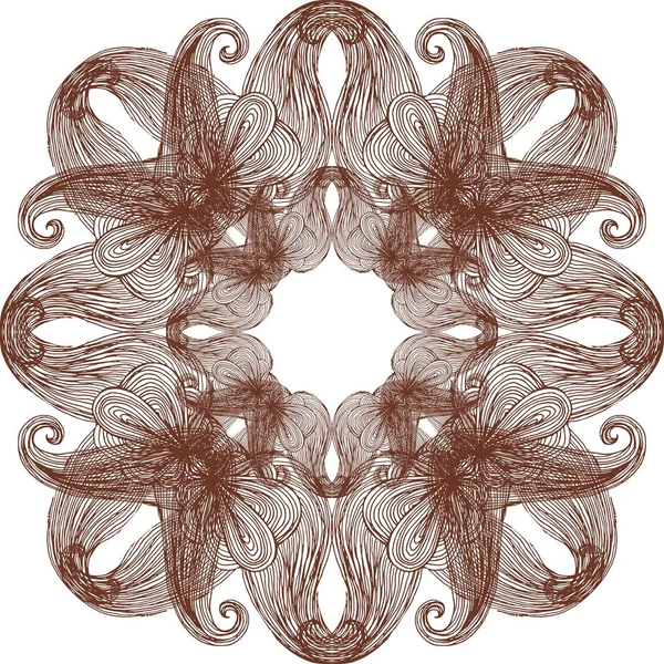 Mandala abstrait coloré — Image vectorielle