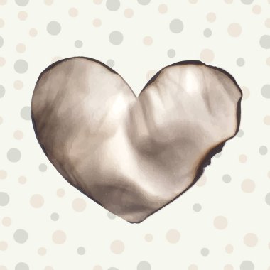 Dekoratif kalp şekli