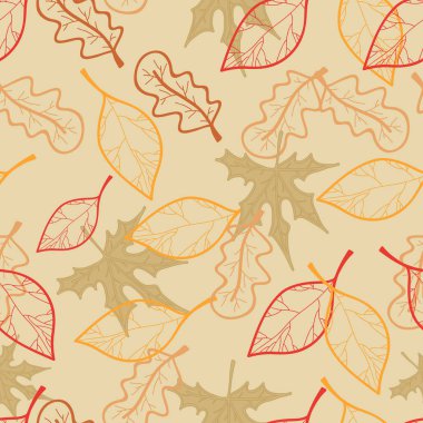 Yapraklarla soyut arkaplan