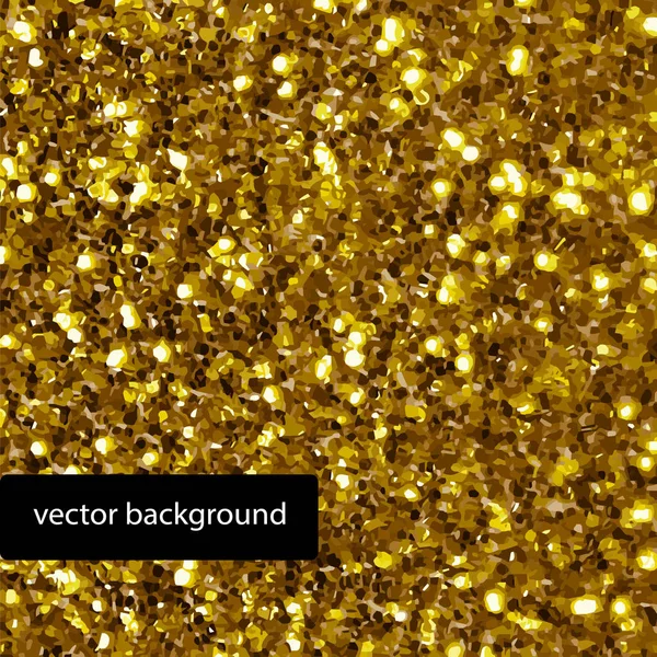 Goud glitter achtergrond — Stockvector