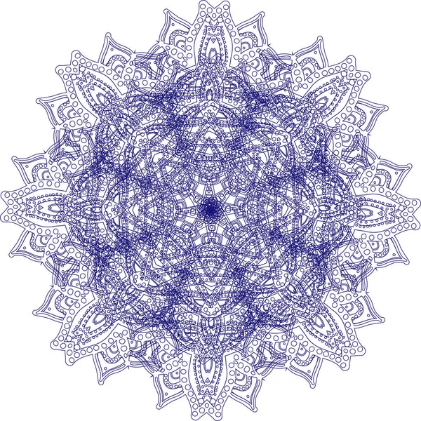 Mandala astratto colorato — Vettoriale Stock