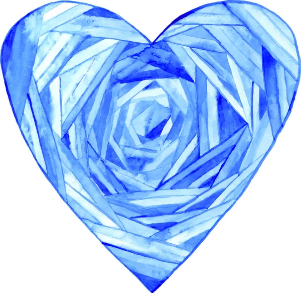 Декоративная форма сердца — стоковый вектор