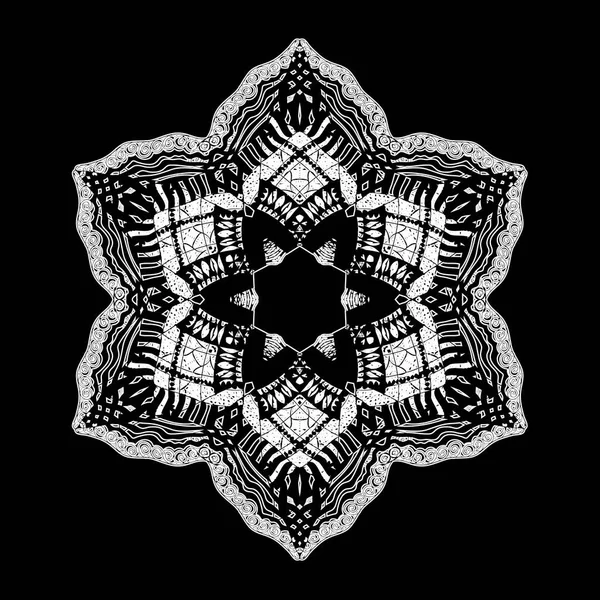 Mandala ornemental abstrait — Image vectorielle