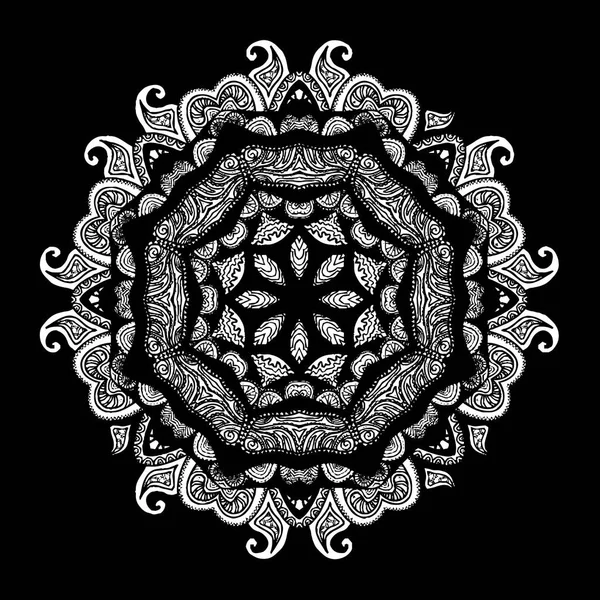 Mandala ornamentale astratto — Vettoriale Stock