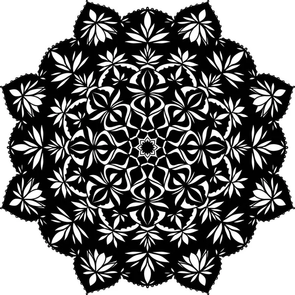 Modèle abstrait de mandala — Image vectorielle