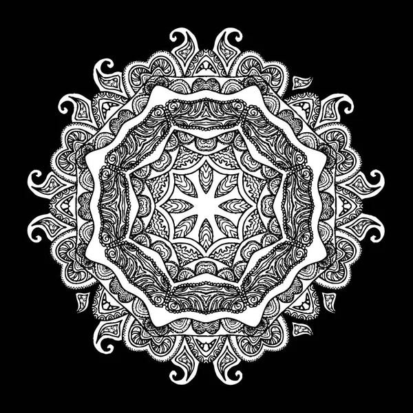 Mandala ornemental abstrait — Image vectorielle
