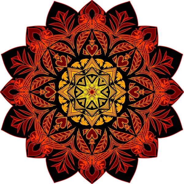 Mandala Ornament Your Design Abstract Background — Archivo Imágenes Vectoriales