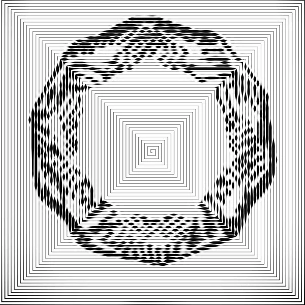 Textura espiral abstracta — Vector de stock
