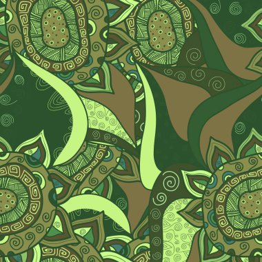 soyut dekoratif desen