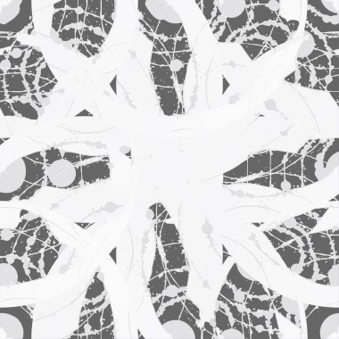 Abstract seamless pattern. Decorative background. Monochrome texture for design of textile, fabric, cover, web