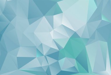 Soyut çokgen arkaplan. Gelecekçi tarzı. Geometrik renkli üçgen dokusu. Mozaik yüzey.