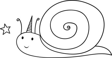 Kanatlı ve boynuzlu bir domuz. Sevimli çizgi film karakteri. Tasarım ögesi.