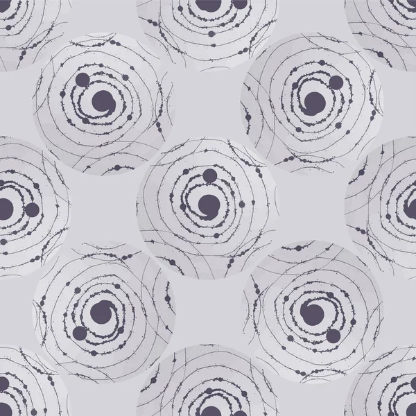 Abstrakte nahtlose Muster mit verdrehten Formen. dekorativer Hintergrund. bunte Textur für die Gestaltung von Textilien, Textilien, Einband, Web — Stockvektor