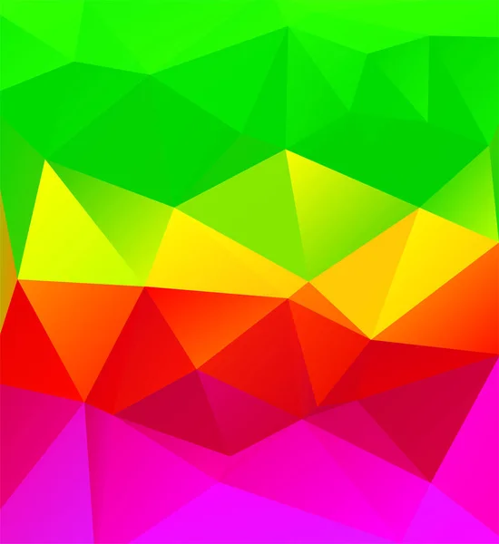 Abstrakter polygonaler Hintergrund. futuristischer Stil. geometrische bunte Dreieck-Textur. — Stockvektor